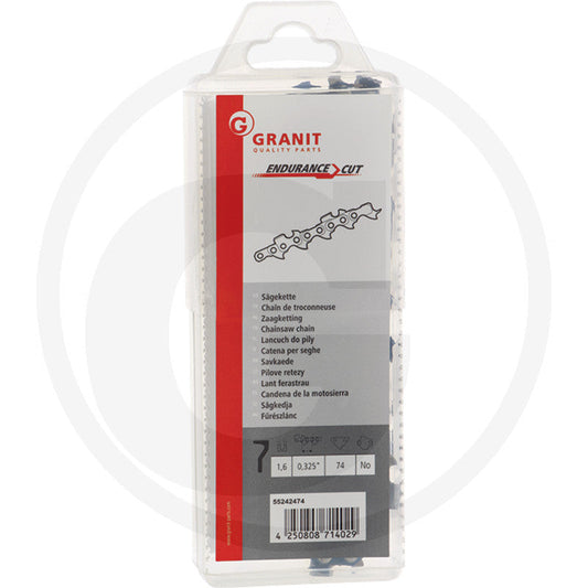 Granit Endurance Cut Savkæde 105,00 1,6 3/8" Fuldmejsel 75EXL Rapid Super (RS) - 3621  63APL A3LM