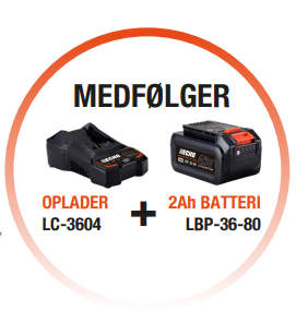 Echo DPB-310 Blæser MED BATTERI PAKKE