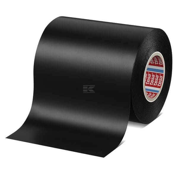 Tesa TesaFLEX® PVC-tape, sort, 33 m x 100 mm
