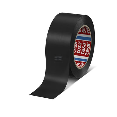 Tesa Premium PVC Isoleringstape, sort, 33 m x 50 mm
