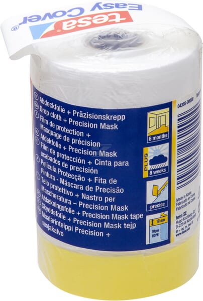Tesa Easy Cover Universal - 2-i-1 præcisionsafdækning 33m x 550mm