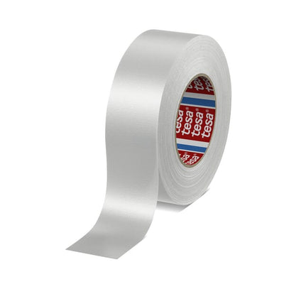 Tesa Lærredstape, standard PE coated, hvid, 50 m x 50 mm