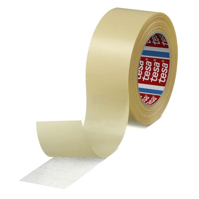 TesaFIX Lærredstape syntetisk gummi 25m x 50mm