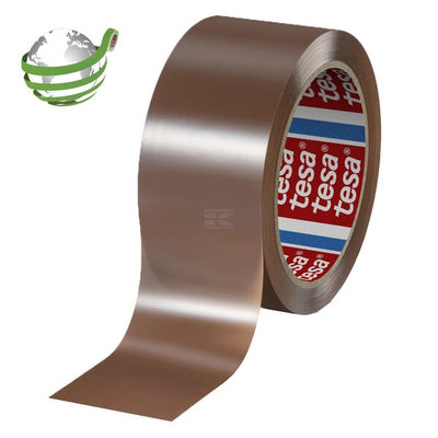 Tesa Pakketape Støjsvag 90% PCR PET 100m x 50mm