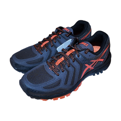 ASICS Løbesko GEL-FujiATTACK 5 - Sort/Varm Orange