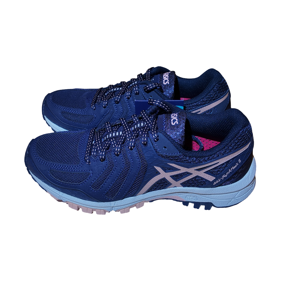 ASICS Løbesko  GEL-FujiATTACK 5 - Blå Indigo