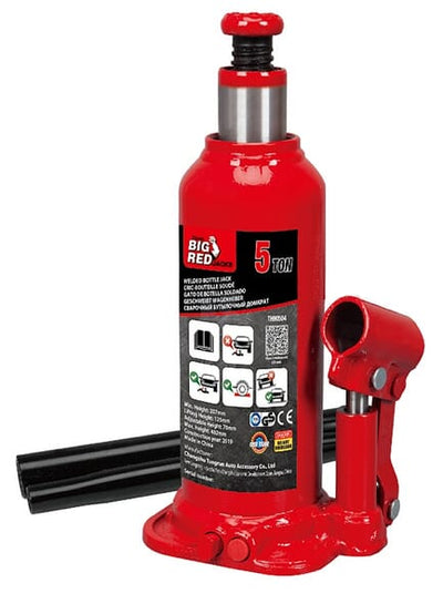 Big Red Flaskedonkraft 5 Ton