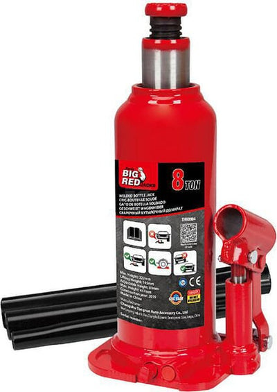 Big Red Flaskedonkraft 8 ton