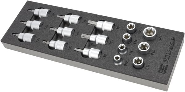 Facom Toppesæt Torx 1/2" – 16 dele