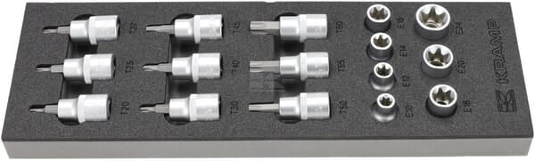 Facom Toppesæt Torx 1/2" – 16 dele