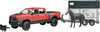 Bruder RAM Power truck med hestetrailer og hest