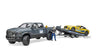 Bruder RAM 2500 Motorvogn med Roadster Racingteam