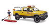 Bruder RAM 2500 Power Wagon Livredder med SUP & figur