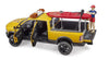 Bruder RAM 2500 Power Wagon Livredder med SUP & figur