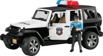 Bruder Jeep Wrangler Rubicon Politi med politimand
