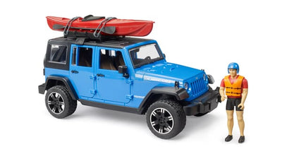 Bruder Jeep Wrangler Rubicon Unlimited med Kajak