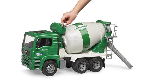 Bruder MAN TGA Cementblanderbil med hurtig blanding