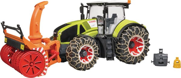 Bruder Claas Axion 950 Traktor med Sneblæser Legetøj