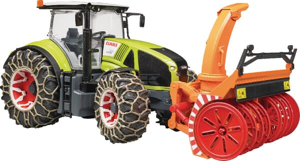 Bruder Claas Axion 950 Traktor med Sneblæser Legetøj