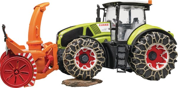 Bruder Claas Axion 950 Traktor med Sneblæser Legetøj