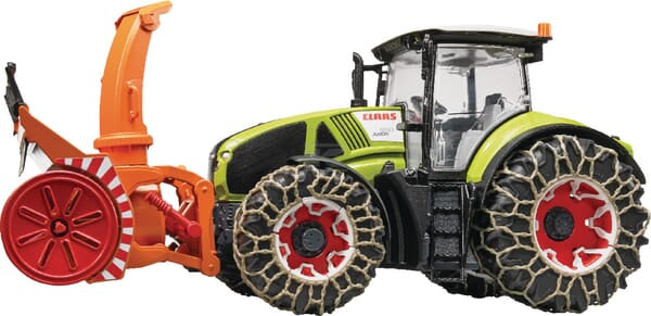 Bruder Claas Axion 950 Traktor med Sneblæser Legetøj