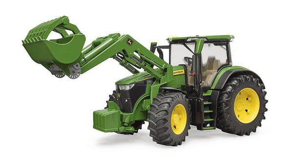 Bruder John Deere 7R Traktor med Frontlæsser Legetøj
