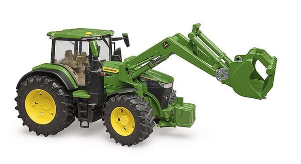 Bruder John Deere 7R Traktor med Frontlæsser Legetøj
