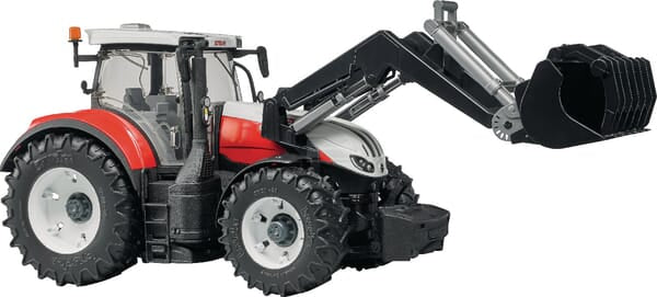Bruder Steyr 6300 Terrus Traktor med Frontlæsser