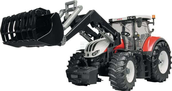 Bruder Steyr 6300 Terrus Traktor med Frontlæsser