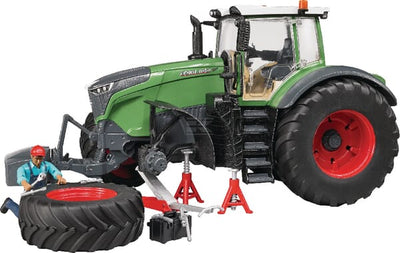 Bruder Fendt 1050 Vario Traktor med Mekanikerfigur