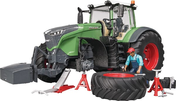 Bruder Fendt 1050 Vario Traktor med Mekanikerfigur