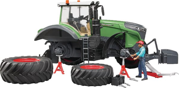 Bruder Fendt 1050 Vario Traktor med Mekanikerfigur