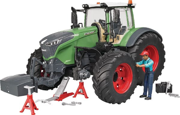 Bruder Fendt 1050 Vario Traktor med Mekanikerfigur