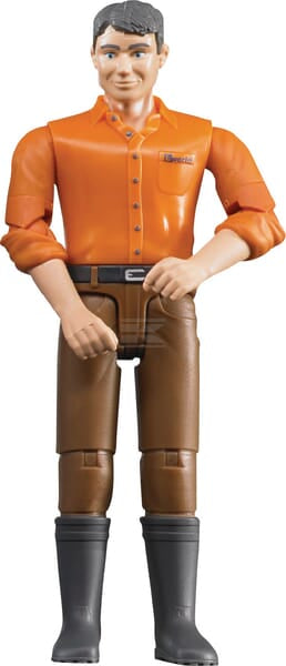 Bruder Mand Figur, Brune Cowboybukser, Legetøj