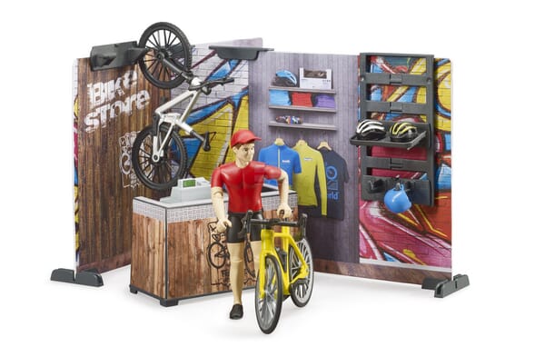 Bruder Bikeshop og Service Legetøj