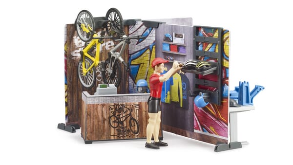 Bruder Bikeshop og Service Legetøj