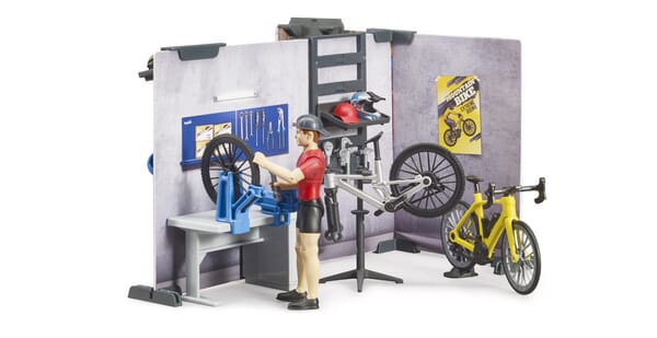 Bruder Bikeshop og Service Legetøj