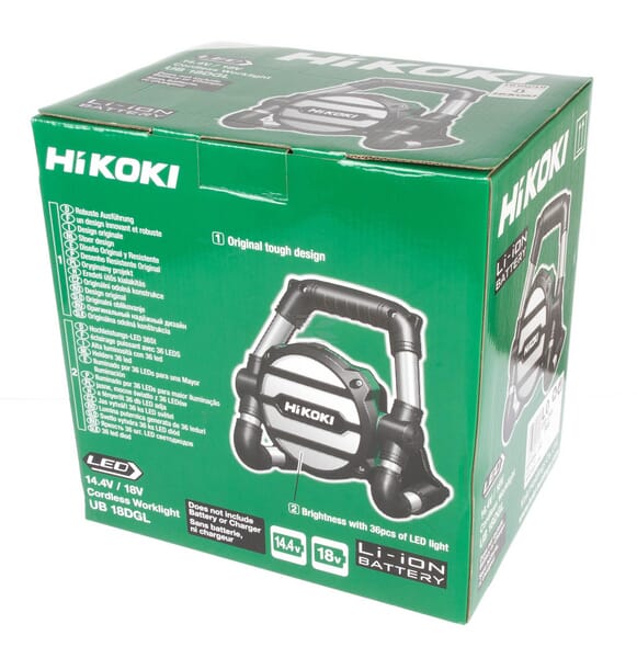 Hikoki Byggepladslygte EX – Robust arbejdsbelysning