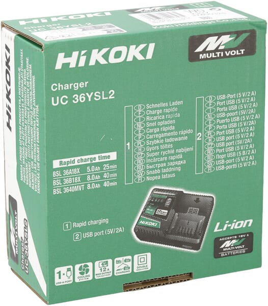 Hikoki Universallader til Batterier