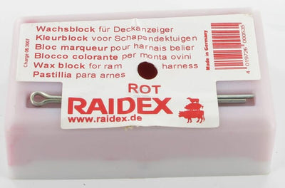 Rødt kridt til kontrolsele