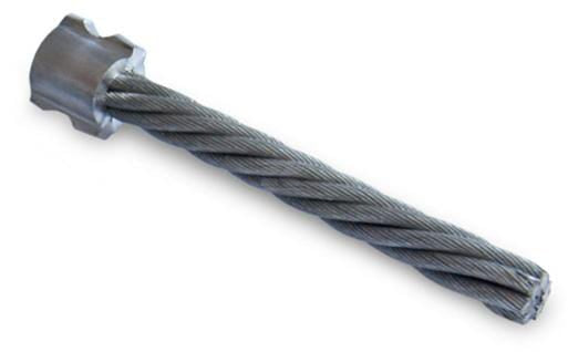 Weedgo!Two Ukrudtsbørste 140x12mm snoet tråd 8x