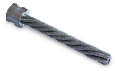 Weedgo!Two Ukrudtsbørste 140x12mm snoet tråd 8x