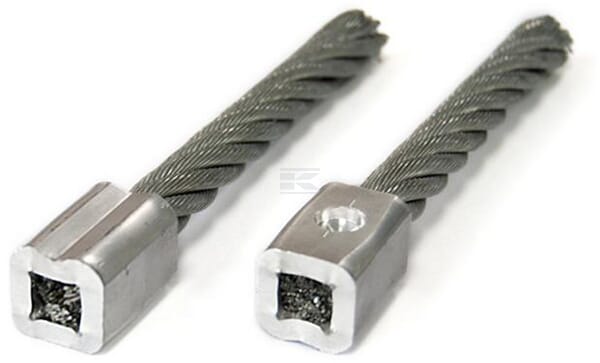 Unkraut-Biene Ukrudtsbørste 160x14mm snoet tråd 12x