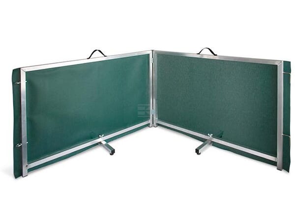 Sammenklappelig Sikkerhedsbarriere 2400x800mm med Grønt Net