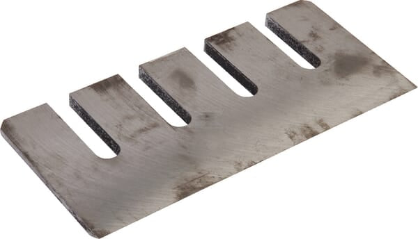 Træflishugger kniv 280x130x12 mm til flismaskiner