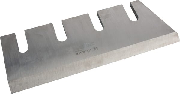 Træflishuggerkniv 353x113x12 mm til flismaskiner