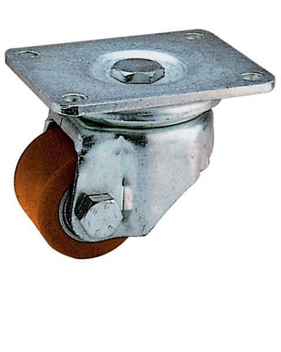 Tente drejehjul 82 mm med gaffel