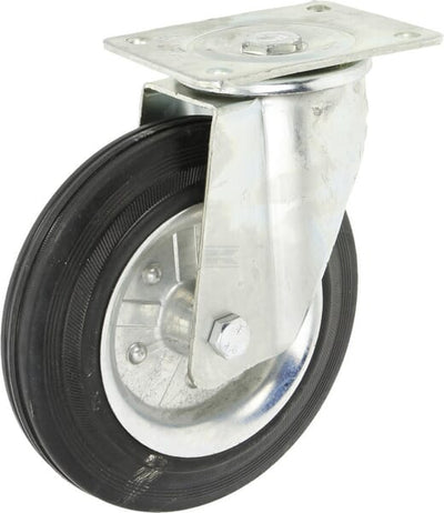 Tente Transporthjul Drejeligt Gummihjul Ø 200x50 mm