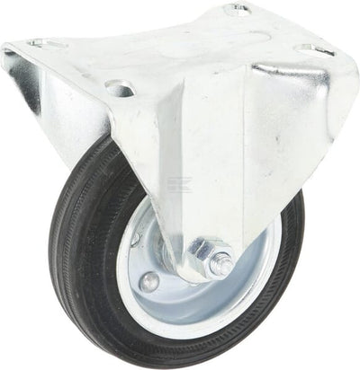 Tente Fast Møbelhjul, Gummi, Ø100 mm, 90 kg Belastning