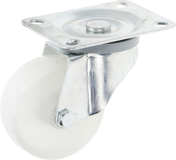 Tente Drejelige Møbelhjul, Nylon 80x30 mm